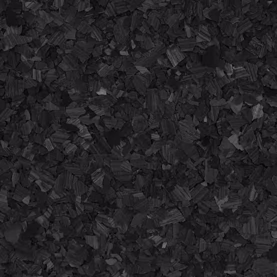 Carbon F9202 epoxy flake finish Carbon F9202 black epoxy flake blend sample